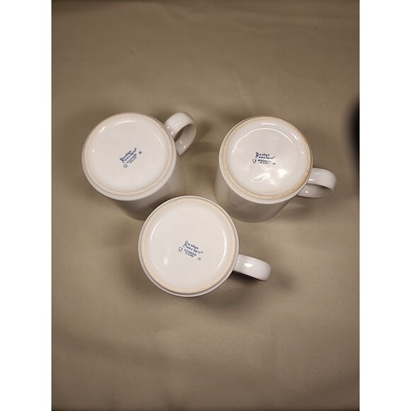 Design Concepts Stoneware England Coffee Cup Mug Lot of 3 - Picture 3 of 7